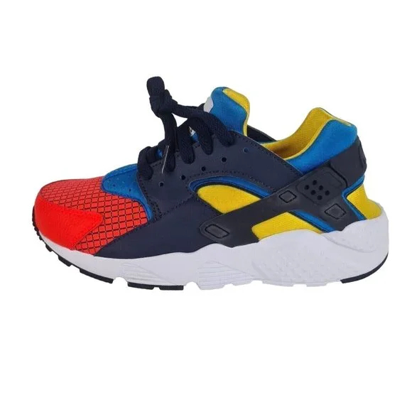 Nike Huarache Run Now Shoes Athletic Bright Crimson - Picture 2 of 12